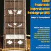 Pentatonic Improvisation Package Banjo Book by Geoff Hohwald