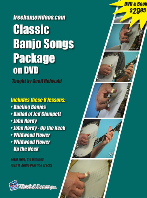 Classic Banjo Songs Volume 1 by Geoff Hohwald