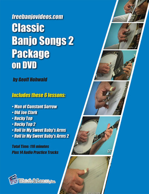 Classic Banjo Songs Volume 2 by Geoff Hohwald