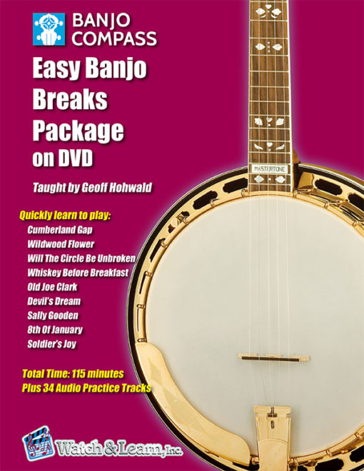 Easy Banjo Breaks 1 by Geoff Hohwald