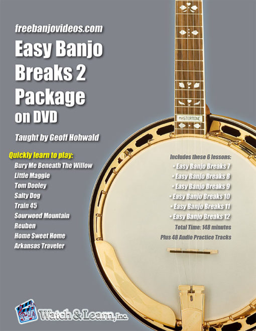 Easy Banjo Breaks 2 by Geoff Hohwald