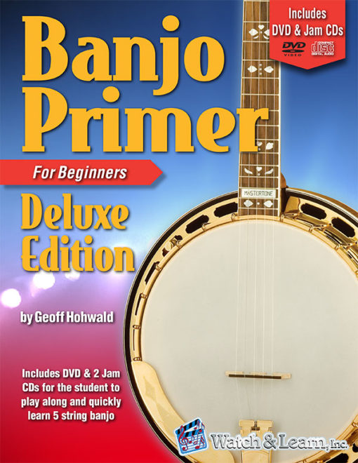 Banjo Primer Deluxe Book by Geoff Hohwald