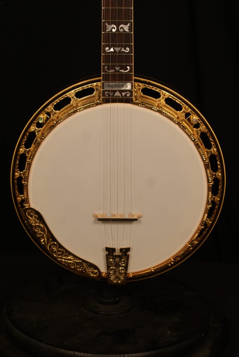 Greg Rich Era Gibson RB4 Deluxe 5 string Gold Plated and Engraved Banjo