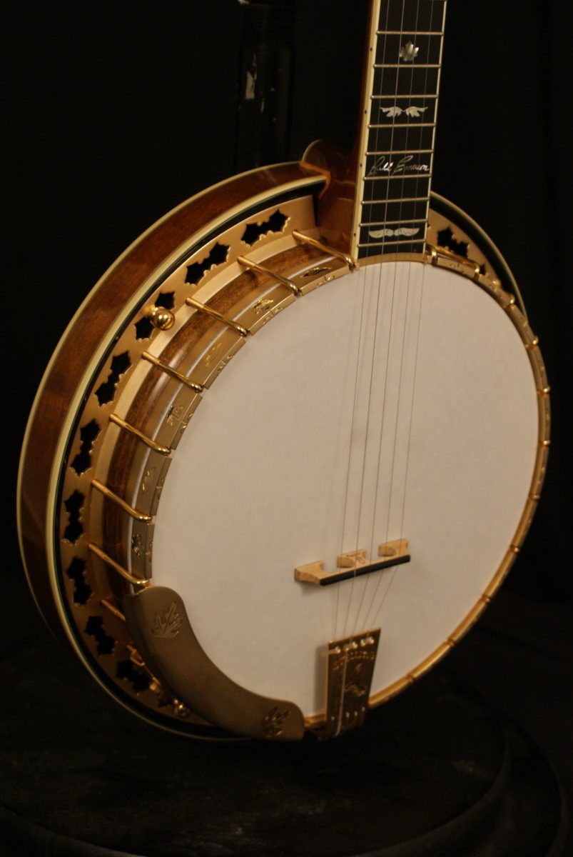 Stelling Bill Emerson Red Fox Deluxe 5 string Gold Plated and Engraved 5 string Banjo