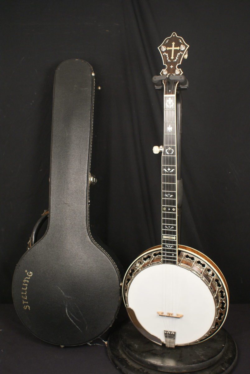 1978 Stelling Gospel 5 string banjo RARE