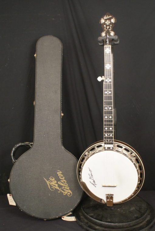 2002 Gibson Pre War 5 string conversion banjo