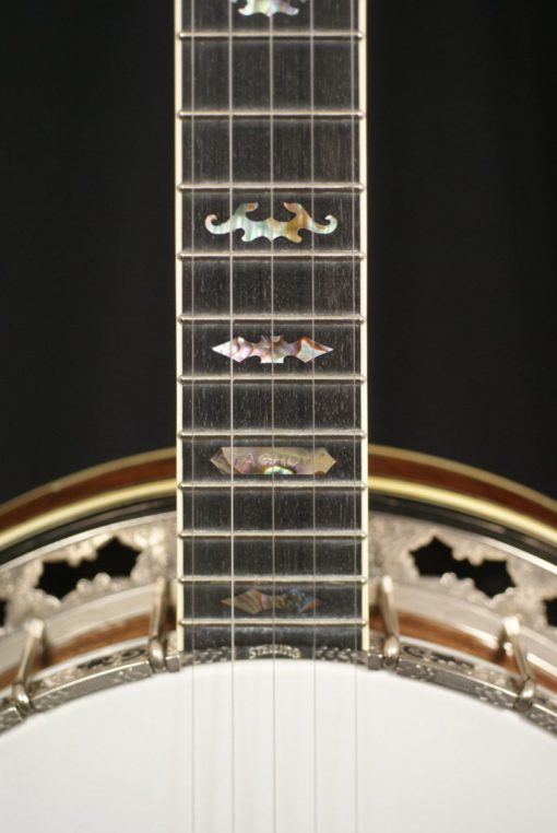 Stelling Staghorn Deluxe Fully Engraved 5 string banjo