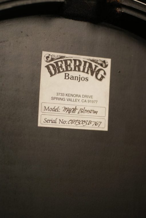 Deering Maple Blossom 5 string banjo