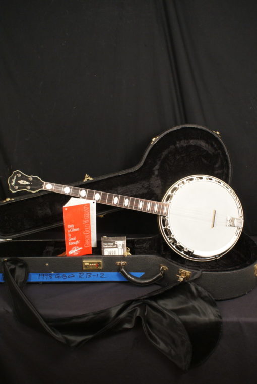Gibson RB12 5 string top tension banjo
