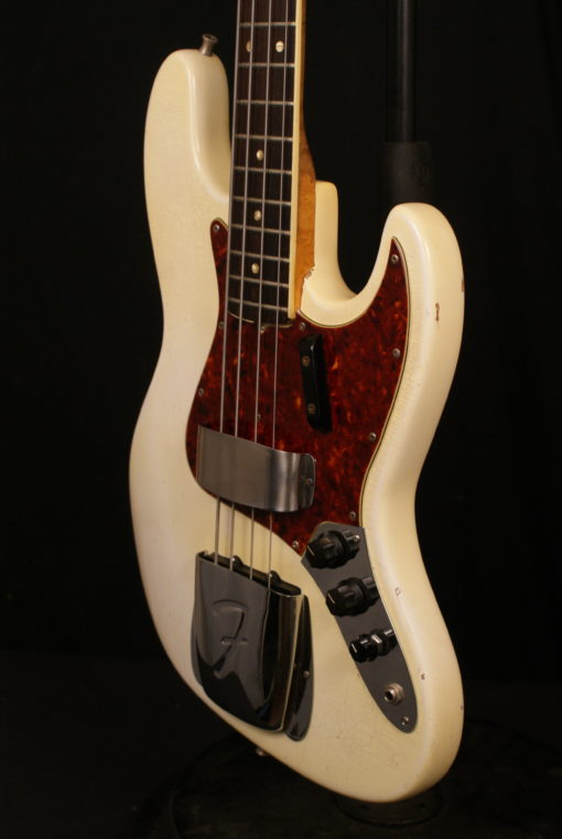 1966 Fender Jazz J Bass Olympic White