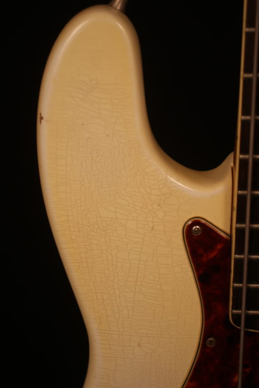 1966 Fender Jazz J Bass Olympic White