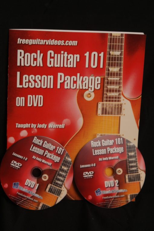Rock Guitar 101 Lesson Package on DVD