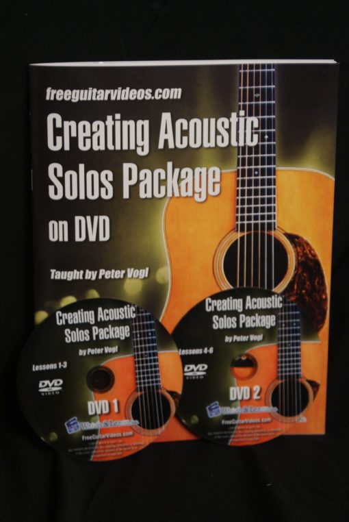 Creating Acoustic Solos Package on DVD