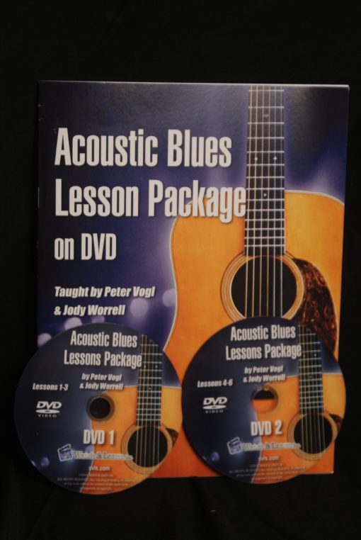 Acoustic Blues Lesson Package on DVD
