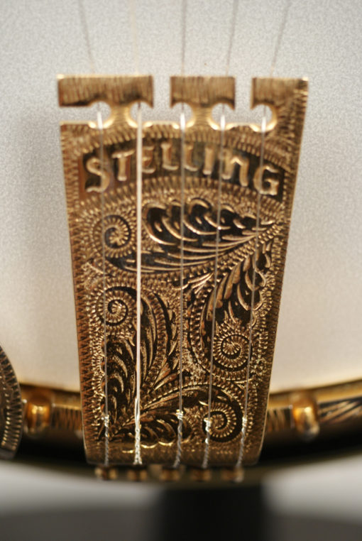 1992 Stelling Master Flower Custom 5 string Banjo Stelling Banjo For Sale