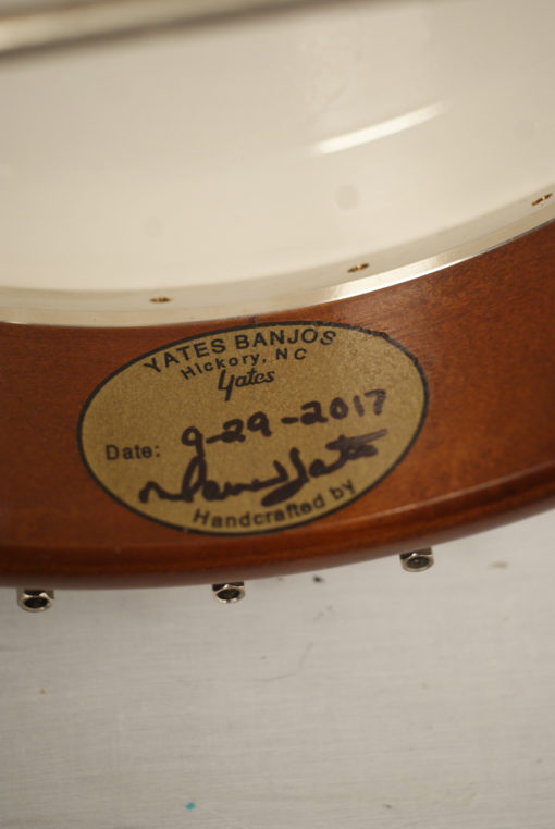 2017 Yates RB75 5 string Banjo Pre War Gibson copy banjo for sale