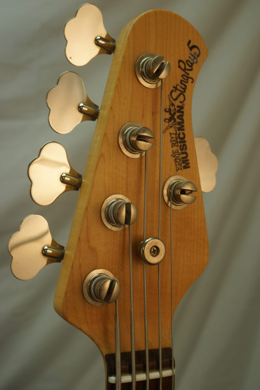 Ernie Ball Music Man Stingray 5 string Sunburst Bass for Sale