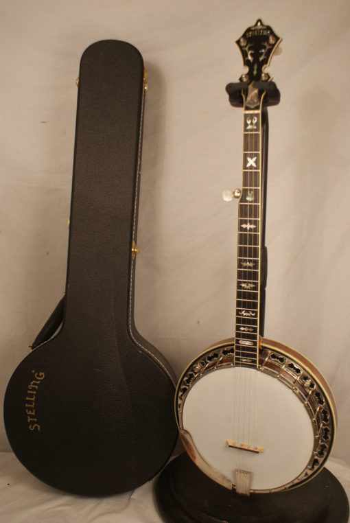 1977 Stelling Staghorn 5 string Banjo Stelling Banjo for Sale