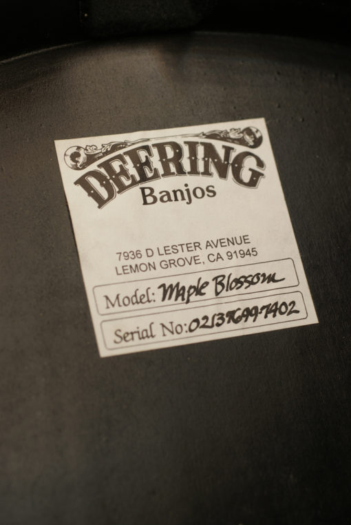 1999 Deering Maple Blossom 5 string Banjo Deering Banjo for Sale