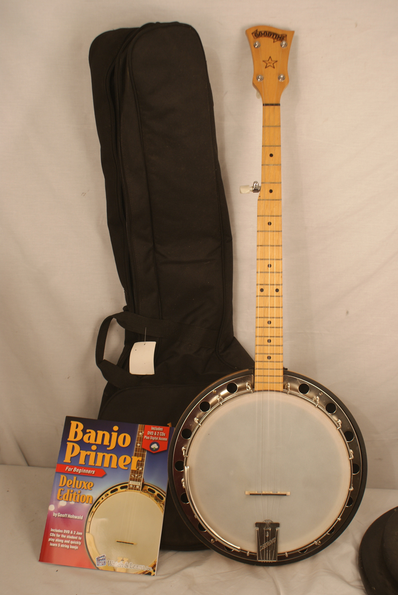 Pre Owned Deering Goodtime 5 string Banjo - BanjoWarehouse.com