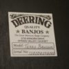 New Deering Terry Baucom 5 string Banjo Deering Banjo for Sale