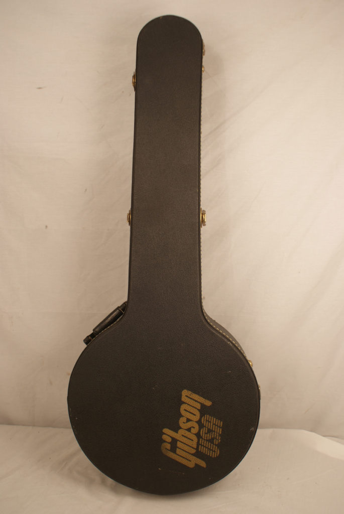 Rare Gibson Banjo Case Greg Rich Era Gibson Banjo For Sale 