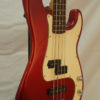 Squier Candy Apple Red Precision Bass for Sale
