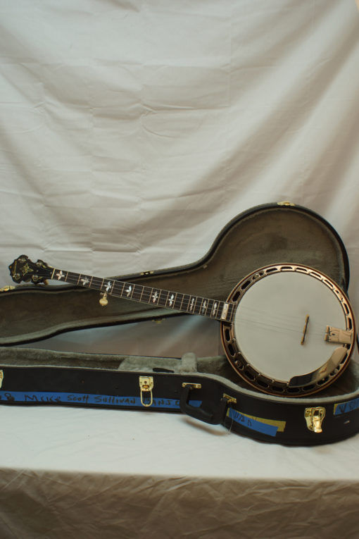 Sullivan Mike Scott 5 string Banjo with hardshell Case