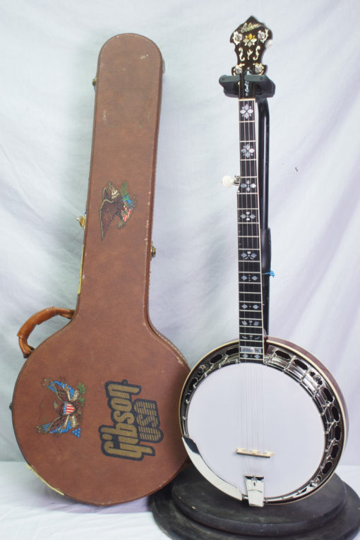 1989 Gibson Scruggs Standard 5 string Banjo with Original Hardshell Case