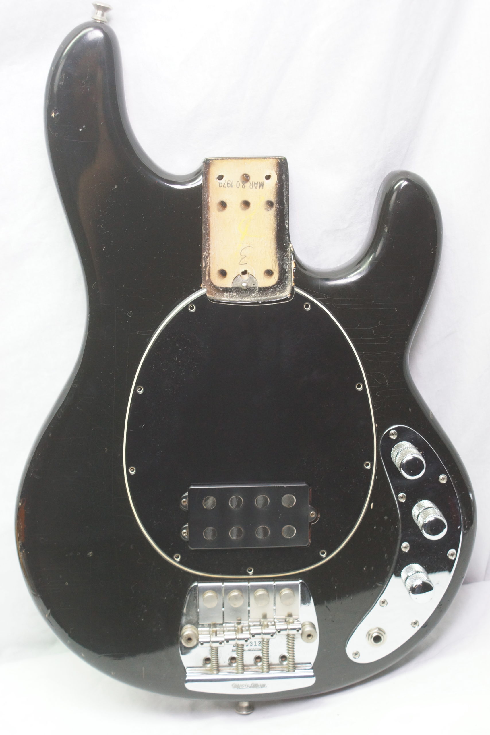 1979 Music Man Stingray Loaded Bass Body - BanjoWarehouse.com