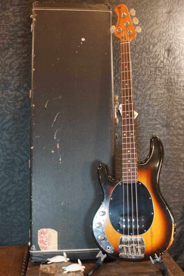1980 LEFT HANDED Music Man Stingray Bass Organic Relic w Original Case