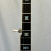 Gold Tone Mastertone OB-2 banjo neck with mother of pearl bowtie inlays on rosewood fretboard