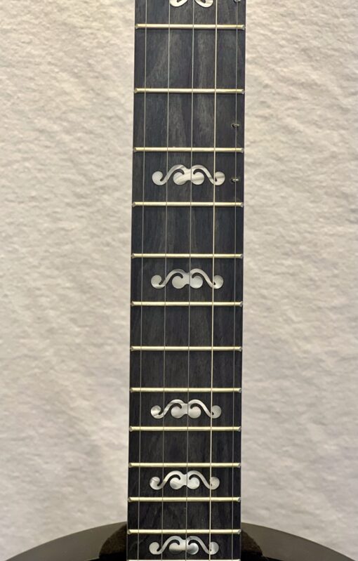 Left-handed Deering Goodtime Blackgrass Special 5-string banjo with free hardshell case - Image 8