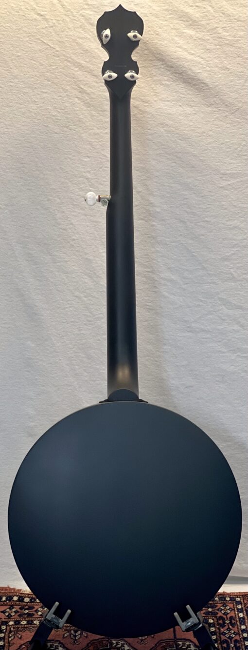 Left-handed Deering Goodtime Blackgrass Special 5-string banjo with free hardshell case - Image 12