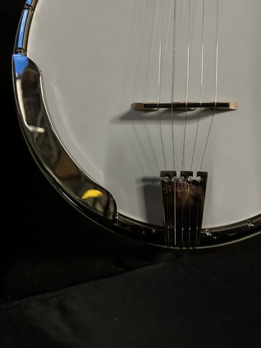 2021 Stelling Master Flower Five-String Resonator Banjo with original hardshell case - Near Mint - Image 5