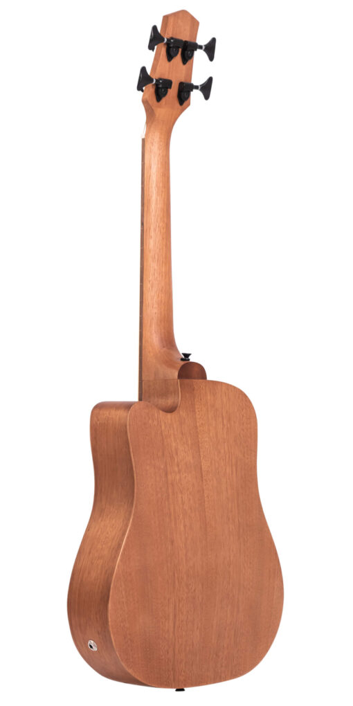 Left-handed M-Bass25FL 25-Inch Scale Fretless Acoustic-Electric MicroBass with Gig Bag - Image 10