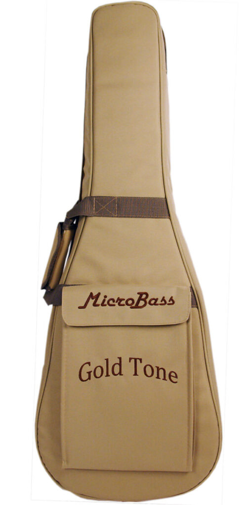 Left-handed M-Bass25FL 25-Inch Scale Fretless Acoustic-Electric MicroBass with Gig Bag - Image 11