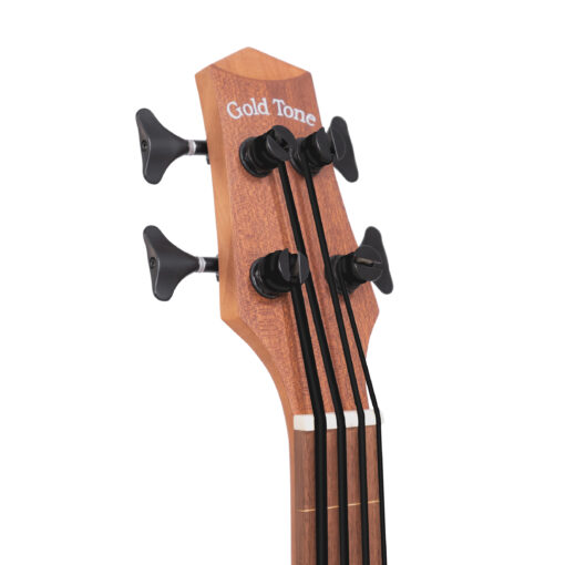 Left-handed M-Bass 23-Inch Scale Acoustic-Electric MicroBass with Padded Gig Bag - Image 6