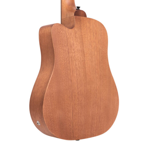 Left-handed M-Bass 23-Inch Scale Acoustic-Electric MicroBass with Padded Gig Bag - Image 9