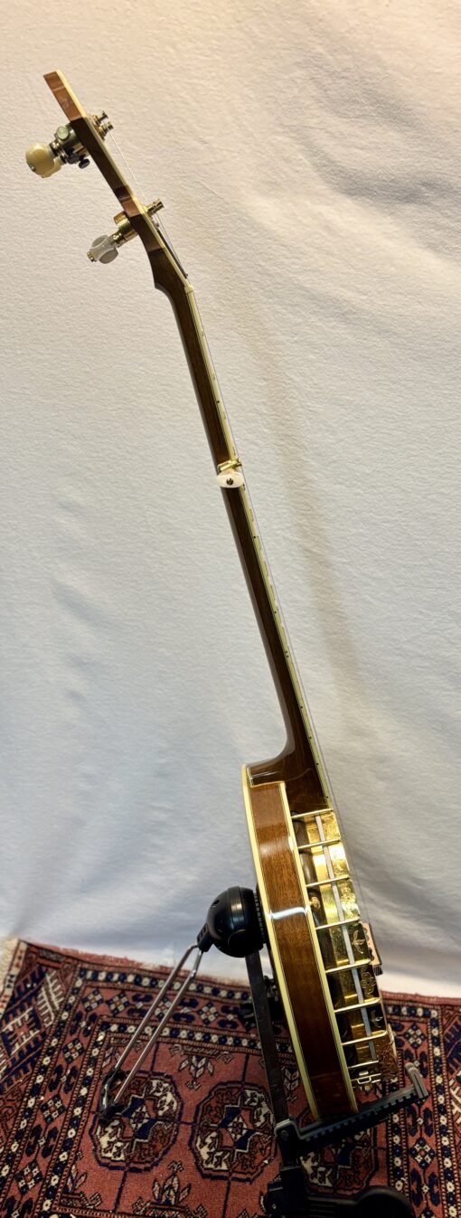 1987 Gold-plated Stelling Virginian Banjo with hardshell case - Image 18