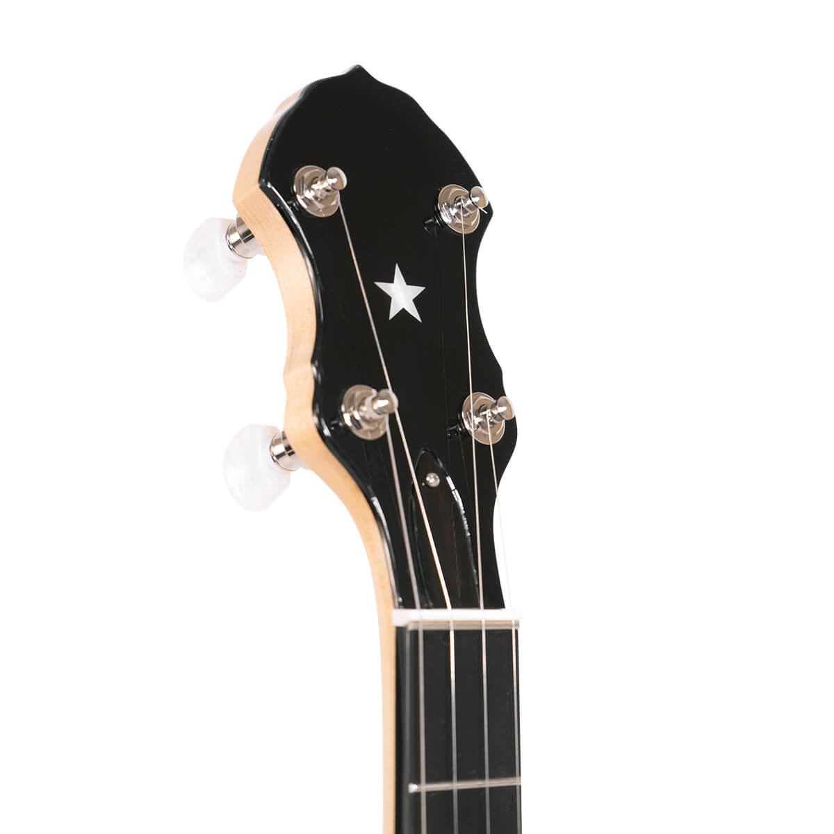 Gold Tone BC-350 banjo neck with ebony fingerboard and star inlay