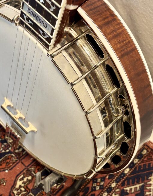 2015 Davis Concord Five-String Prototype Banjo with hardshell case - Image 19