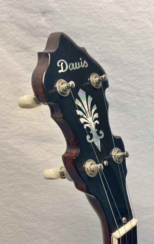 2015 Davis Concord Five-String Prototype Banjo with hardshell case - Image 11