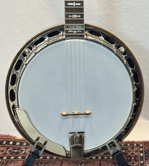 2016 Huber VRB-3 Five-String Resonator Banjo with Brown Superior hardshell case - Image 3