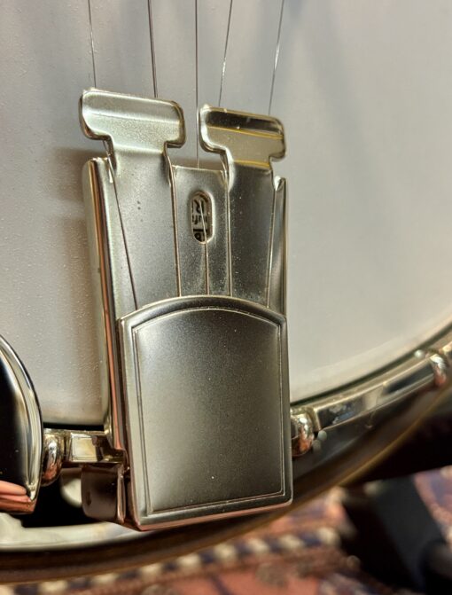2016 Huber VRB-3 Five-String Resonator Banjo with Brown Superior hardshell case - Image 9