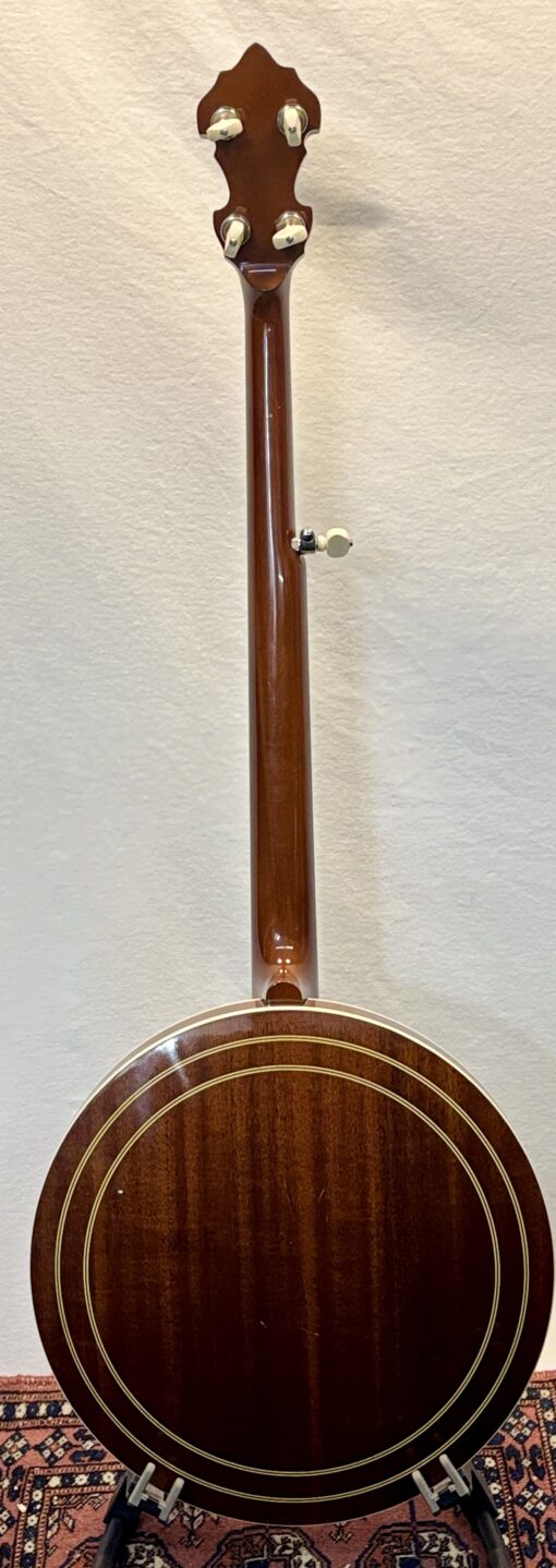 2016 Huber VRB-3 Five-String Resonator Banjo with Brown Superior hardshell case - Image 12