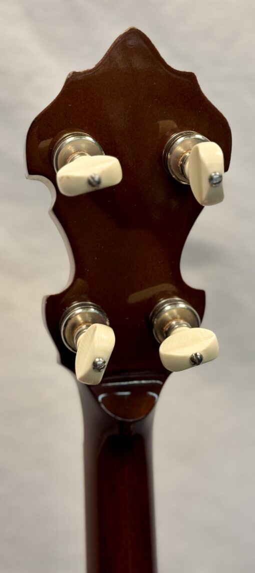 2016 Huber VRB-3 Five-String Resonator Banjo with Brown Superior hardshell case - Image 15