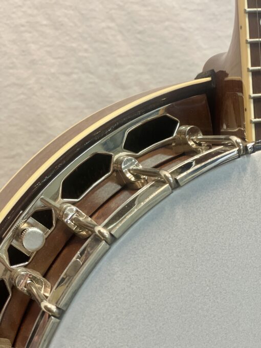 Blem Recording King RKR-20 Songster Resonator Banjo with free hardshell case - Image 8