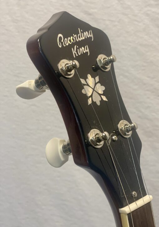 Blem Recording King RKR-20 Songster Resonator Banjo with free hardshell case - Image 11