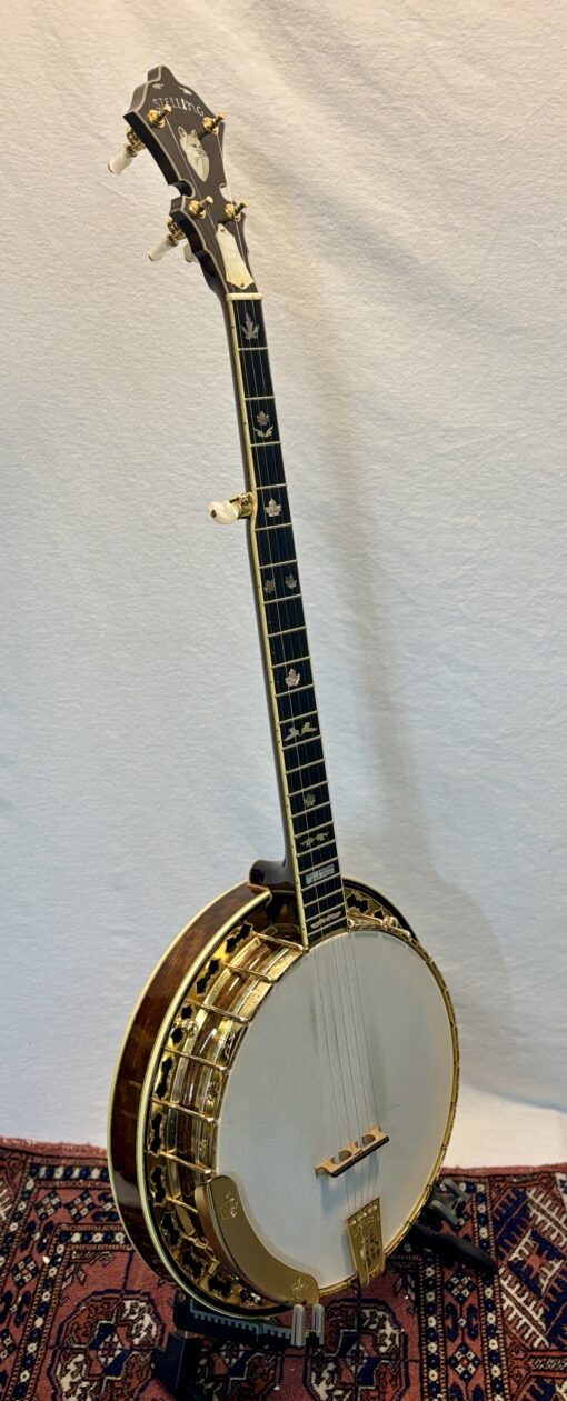 1995 Stelling Bill Emerson Red Fox Banjo with original hardshell case - Image 18